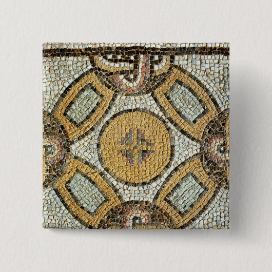 Fragment vom Boden der römischen Bäder Button (Vorderseite)