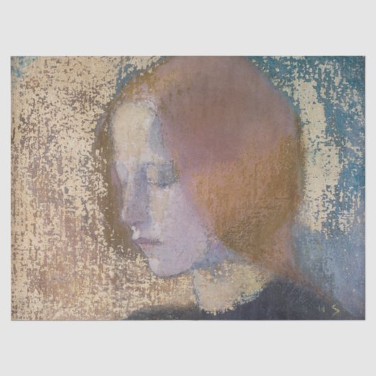 Fragment von Helene Schjerfbeck Seidenpapier (Vorderseite)