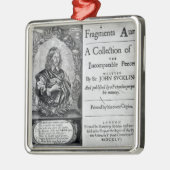 Fragmenta Aurea eine Sammlung Silbernes Ornament (Links)