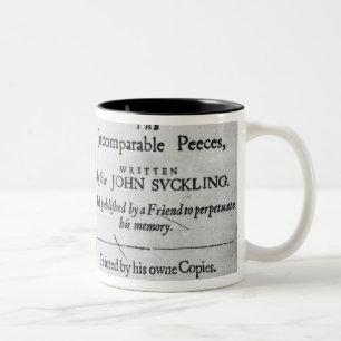 Fragmenta Aurea eine Sammlung Zweifarbige Tasse