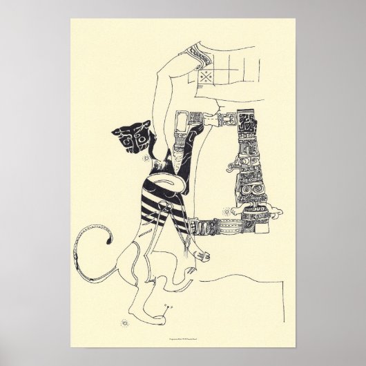 Fragmente d'Arts 4 Surrealist Zeichnend Poster (Vorne)