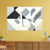 Fragmente der Balance Leinwanddruck (Insitu (Wohnzimmer))