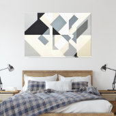Fragmente der Balance Leinwanddruck (Insitu (Schlafzimmer))