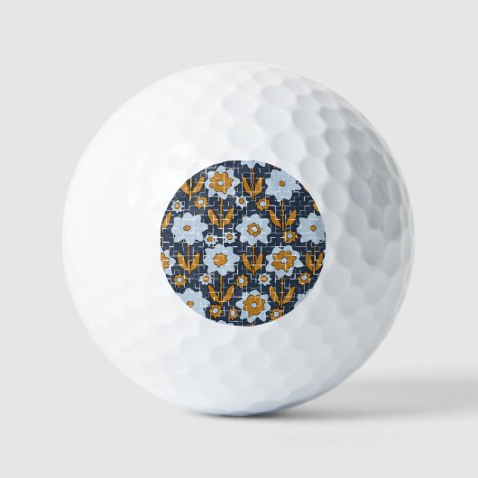 Fragmente der Blume Golfball (Vorderseite)