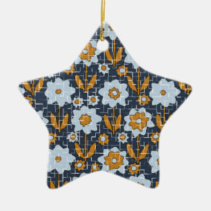 Fragmente der Blume Keramik Ornament