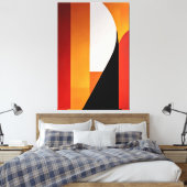 Fragmente der Sonne Leinwanddruck (Insitu (Schlafzimmer))
