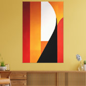 Fragmente der Sonne Leinwanddruck (Insitu (Wohnzimmer))
