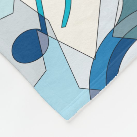 Fragmente der Tuba-Musiknote Fleecedecke (Ecke)