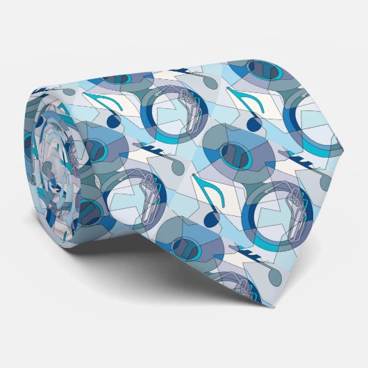 Fragmente der Tuba-Musiknote Krawatte (Gerollt)