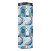 Fragmente der Tuba-Musiknote Thermosbecher (Rückseite)