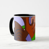 Fragmente der Zeit Tasse (Vorderseite Links)