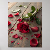 "Fragmente eines Blossoms" Poster (Vorne)