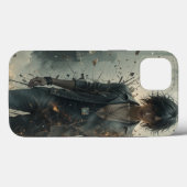 Fragmente eines zerschmetterten Souls Case-Mate iPhone Hülle (Rückseite (Horizontal))