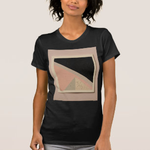 Fragmente Pastel Art Black T-Shirt