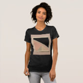 Fragmente Pastel Art Black T-Shirt (Vorne ganz)