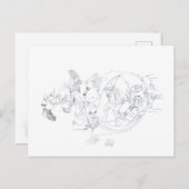 Fragmente Postkarte (Vorne/Hinten)