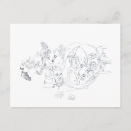 Fragmente Postkarte