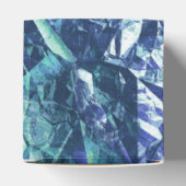 Fragmente von Erinnerungen in blau und grün: Geschenkschachtel (Oben)