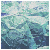 Fragmente von Erinnerungen in blau und grün: Stoff (Muster)