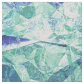 Fragmente von Erinnerungen in blau und grün: Stoff (Nahaufnahme)