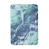 Fragmente von Erinnerungen, in Kobalt und Minze Badematte (Vorderseite Vertikal)