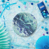 Fragmente von Erinnerungen, in Kobalt und Minze Pappteller (Party)