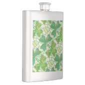 Fragmente von Kleeblättern Flachmann (Rechts)