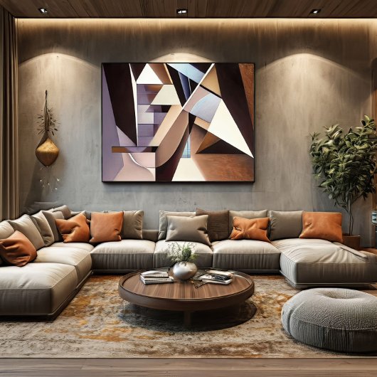 Fragmented Architecture Leinwanddruck