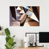 Fragmented Architecture Poster (Heimbüro)