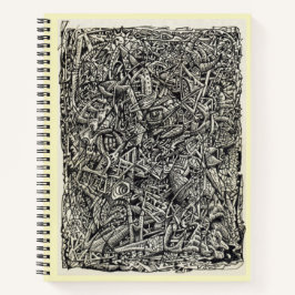 fragmentiert notizblock