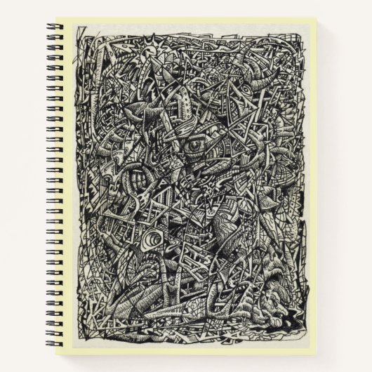 fragmentiert notizblock (Vorderseite)