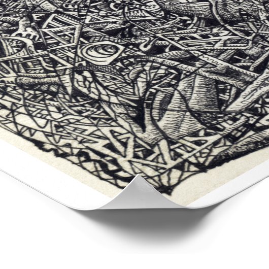 fragmentiert von Brian Benson Poster (Ecke)