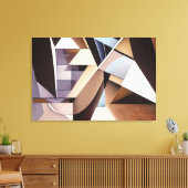 Fragmentierte Architektur Leinwanddruck (Insitu (Wohnzimmer))