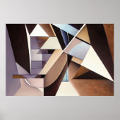 Fragmentierte Architektur Poster (Vorne)