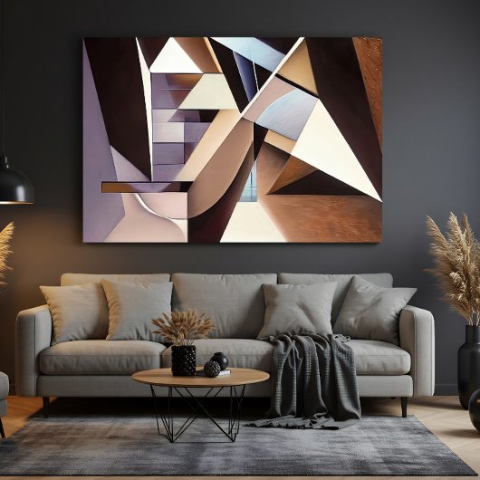 Fragmentierte Architektur Poster