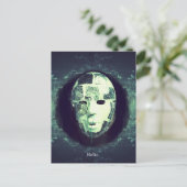 fragmentierte Begrüßung Postkarte (Stehend Vorderseite)