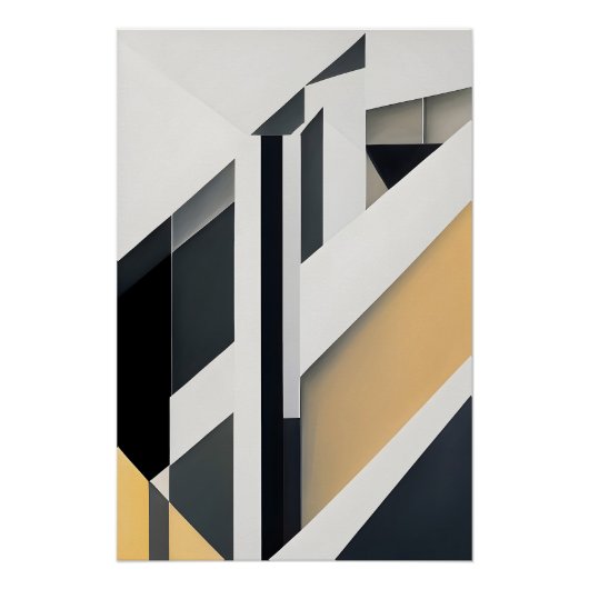 Fragmentierte Bereiche Poster (Vorderseite)