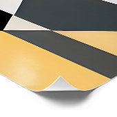 Fragmentierte Bereiche Poster (Ecke)