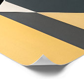 Fragmentierte Bereiche Poster (Ecke)