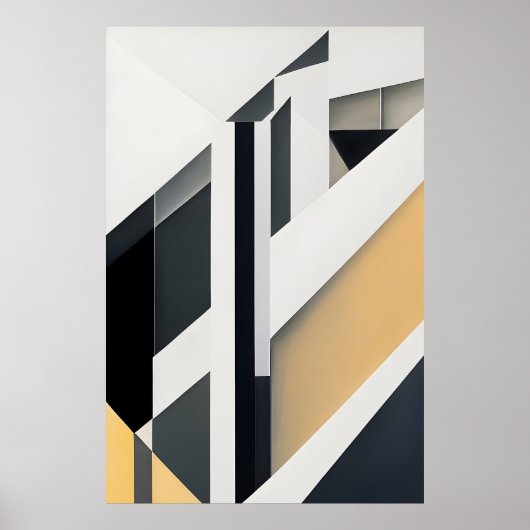 Fragmentierte Bereiche Poster (Vorne)