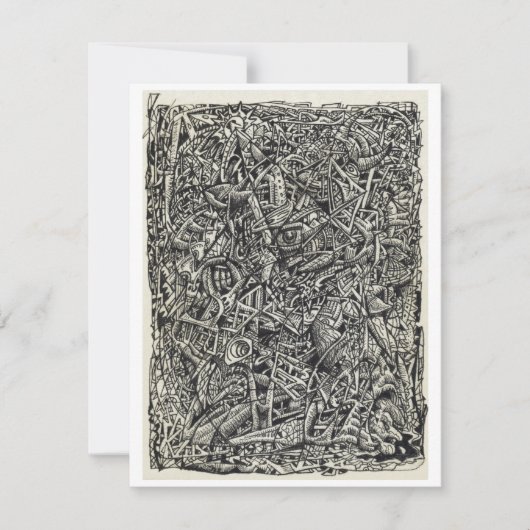 fragmentierte Flachkarte (Vorderseite)