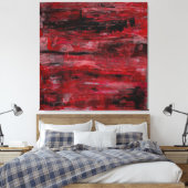Fragmentierte Himmel Leinwanddruck (Insitu (Schlafzimmer))