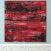 Fragmentierte Himmel Leinwanddruck (Insitu (Holzboden))