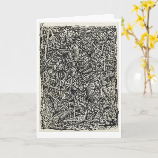 fragmentierte Karte (Gelbe Blume)