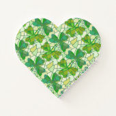 Fragmentierte Kleeblatt Notizblock (Rückseite)