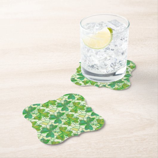 Fragmentierte Kleeblatt Untersetzer (Vor Ort)