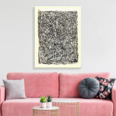 Fragmentierte Leinwand (Insitu (Wohnzimmer))