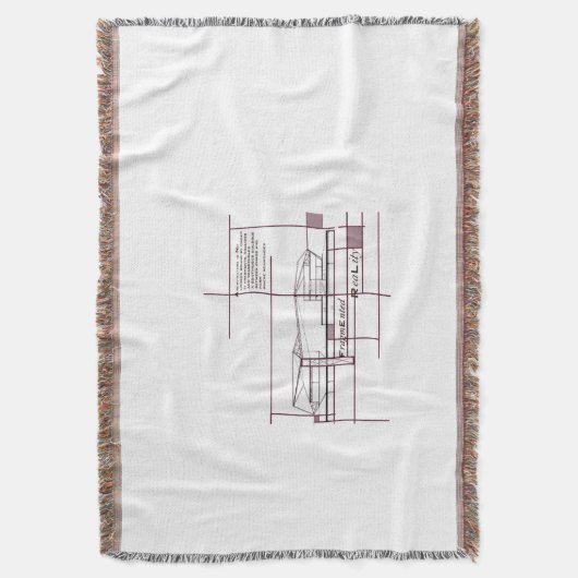 Fragmentierte Realität - architektonischer Ausdruc Decke (Vorderseite Vertikal)