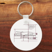 Fragmentierte Realität - architektonischer Ausdruc Schlüsselanhänger (Vorderseite)