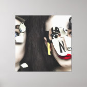 Fragmentierte Realität Leinwanddruck (Vorderseite)